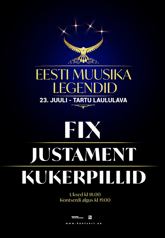 „Eesti muusika legendid“: FIX, Kukerpillid, Justament