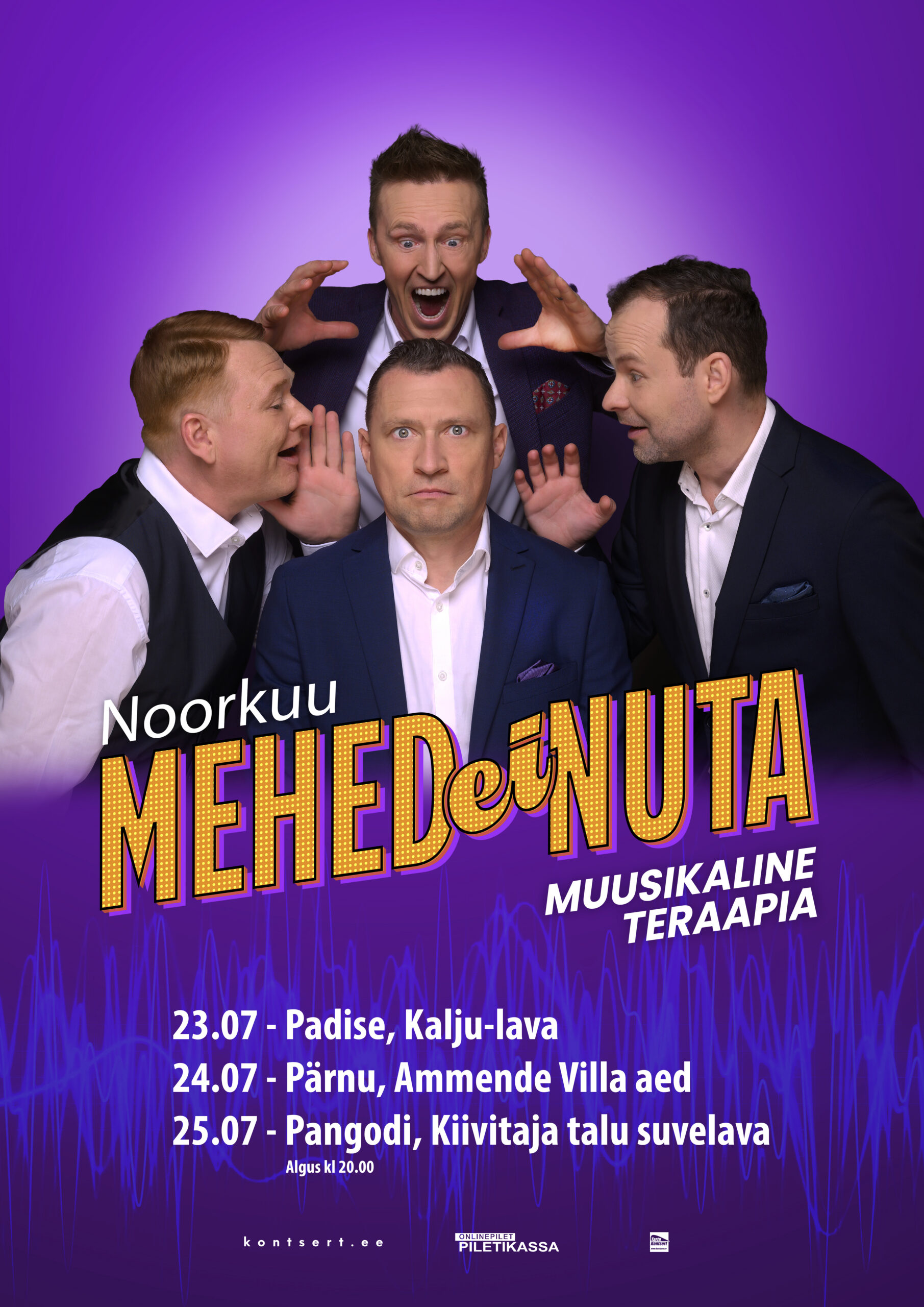 Noorkuu „Mehed ei nuta“ Muusikaline teraapia