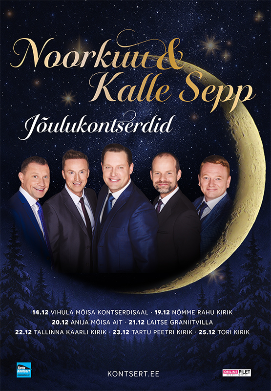"Jõulukontserdid" Kalle Sepp ja ansambel Noorkuu