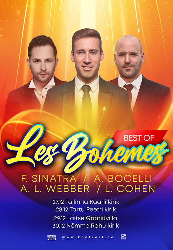 Les Bohèmes – 10 aastat muusikalist maagiat!