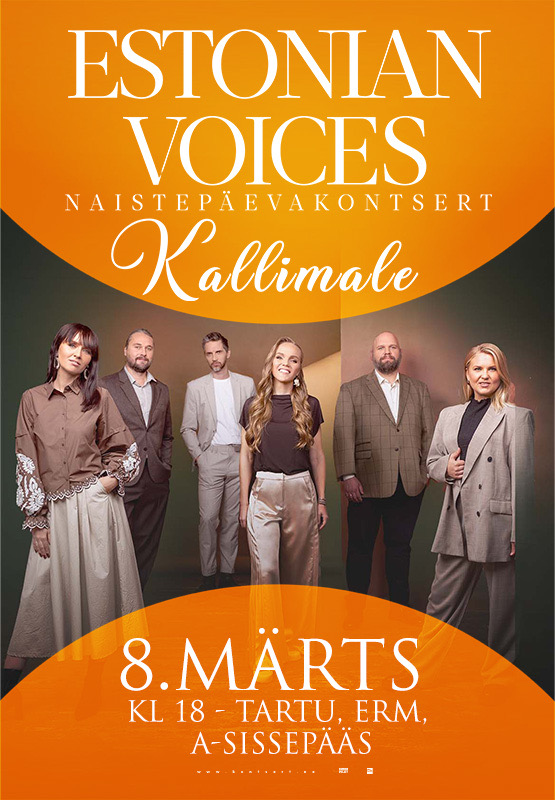 Estonian Voicesi naistepäevakontsert “Kallimale” 