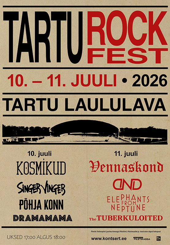 Tartu Rock Fest 2026