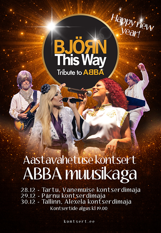 Särav aastavahetuse kontsert ABBA hittidega