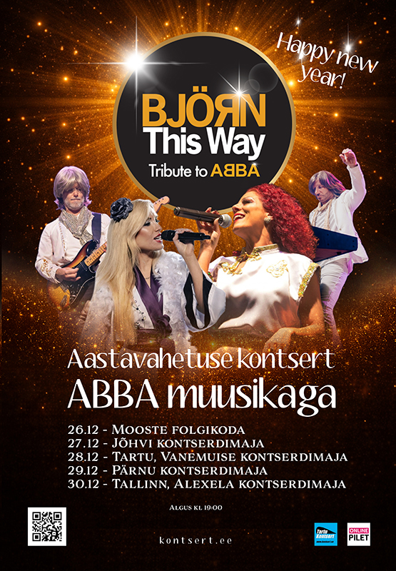 Särav aastavahetuse kontsert ABBA hittidega