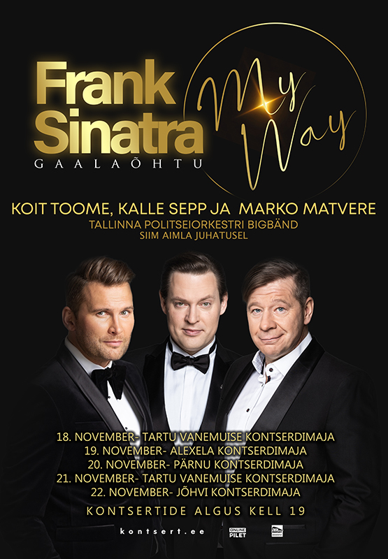 Frank Sinatra gaalaõhtu “My Way”